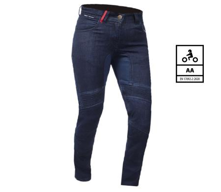 LADY STRADA SLIM FIT MOTOROS FARMERNADRÁG,SÖTÉTKÉK