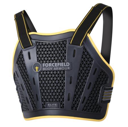 ELITE CHEST PROTECTOR MELLKASPROTEKTOR,FEKETE-SÁRGA