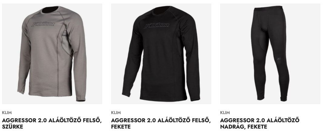Klim Aggressor 2.0 - motoros aláöltöző