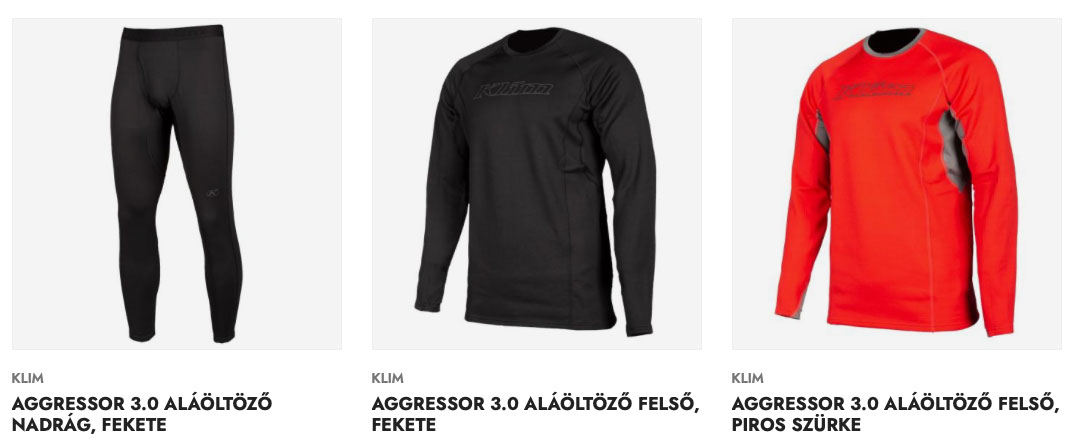 Klim Aggressor 3.0 - motoros aláöltöző